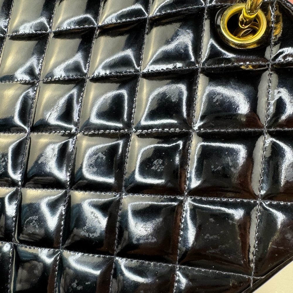 Chanel Timeless Patent Tote - Picture 11 of 12